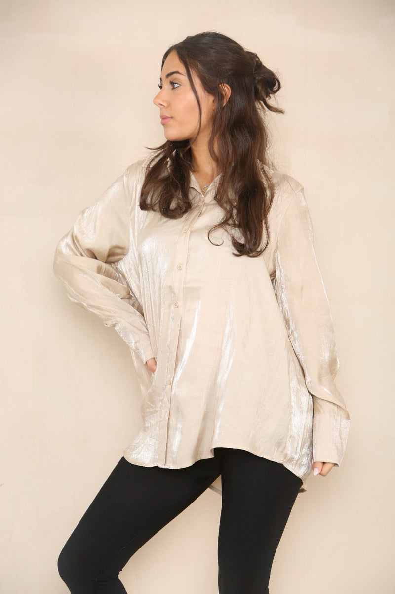 Plained Champagnes Blouse