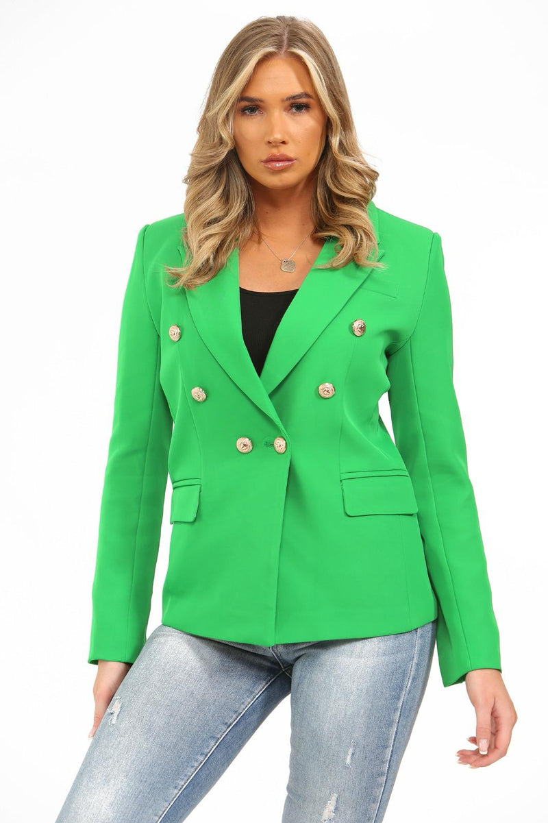 Green Classic Tailored Blazer
