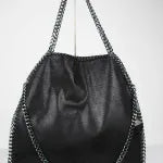 Large Suede Chain Bag