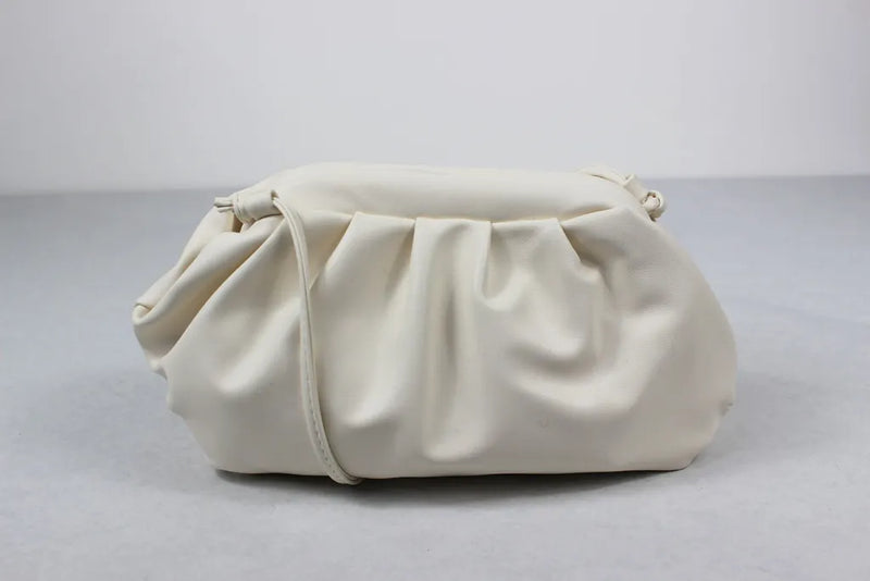 White Small PU Bag